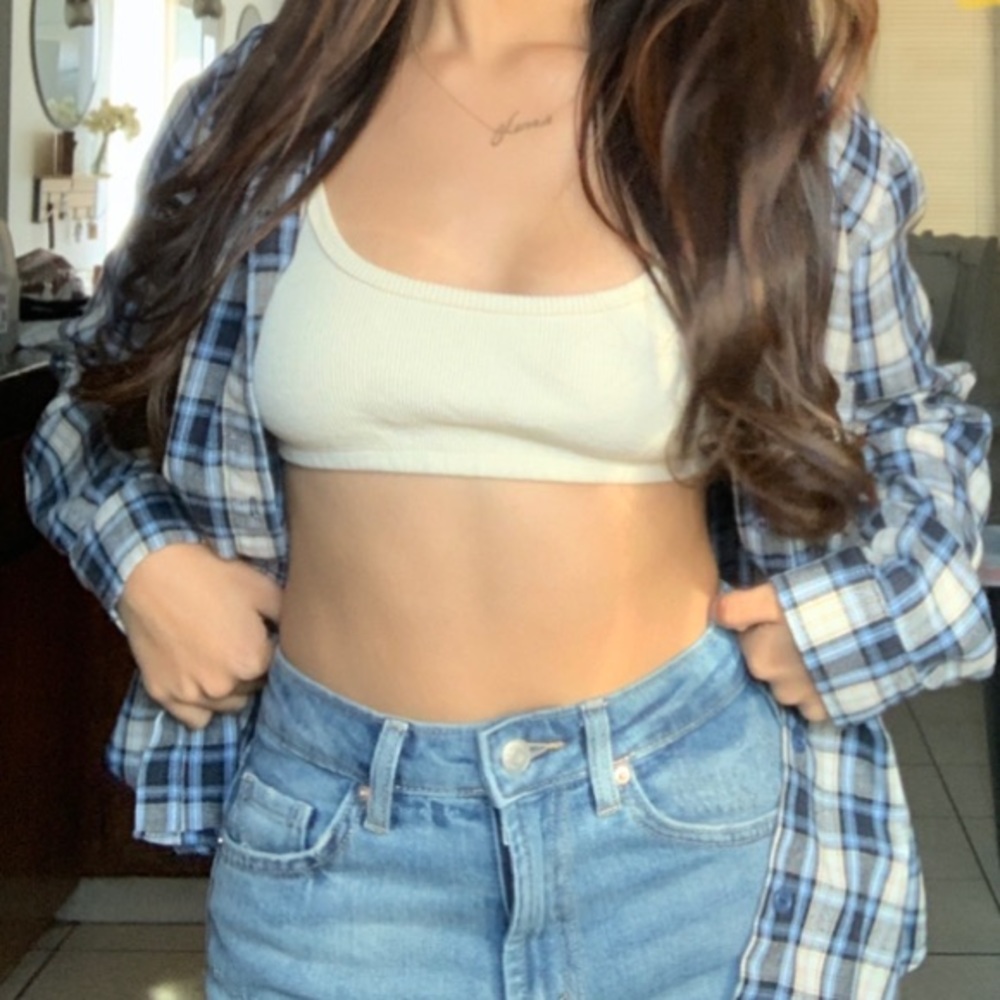 Light Blue Flannel from rue 21